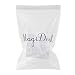 Solid Color Polyester Spandex Dining Stool Chair Cover Slipcover White
