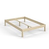 Hohe Langlebigkeit Vicco Futonbett Bali Holzbett 90x200cm / 140x200cm Kiefer Doppelbett Bettgestell Massivholz (140x200)