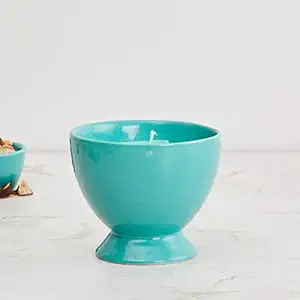 Home Centre Colour Connect Blueberry Ice-Cream Jar Candle, Teal, Standard