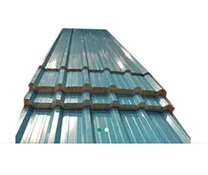 GENERIC Ayesha Traders Roofing House Color Coated Roofing Sheet | Color : Blue