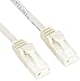 Price comparison product image ELECOM LAN cable with nails non-breakable CAT6 10m [White] LD-C6T/WH100 (Japan Import)
