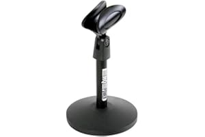 HQ-Power Mikrofon-Tischständer, inkl. Mikrofonhalter