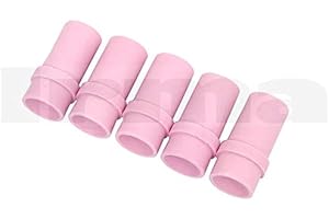 BSD Set di Ugelli per Sabbiatura 5 pezzi - 4mm - Ugelli in Ceramica per Sabbiatura, Ugelli di Ricambio per Pistola a Sabbiatura