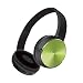 Produktbild samLIKE Kabellos HiFi-Kopfhörer, mit Lautstärkeregelung Langlebig Noise Reduction Kopfhörer für iPhone Android Smartphones PC und MP3 Players usw, 6 Farben ( Grün)