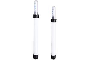 QIWENR 2Pcs TesteLe L’Humidité Du SolSoil Tester Kit,Testeur DeSol MèTre D'Humidité,Testeur D'Humidité DuSol D'Eau Testeur D'Humidité Plantes Indicateur,pour Fleurs/Herbe/Plante/Jardin/Ferme/pelouse(150+180)