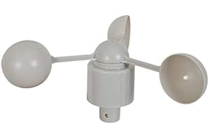 Vaorwne WH-SP-WS01 Anemometer Wind Speed Measuring Instrument Wind Speed Sensor Meteorological Instrument Accessories for Misol Anemometer