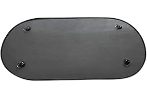 LIUMMRCY Car Rear Window Sunshade with Strong Suction Cup in Rear Window Sunshades 110x60cm Car rear window sunshade, with strong suction cup rear, window sunshade,screen protector,Side Window