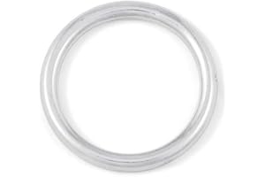 MASIDEF Anello tondo saldato Ø 4 x 25 mm. in acciaio Inox A4 - AISI 316-4 pz.