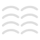 sourcingmap 8 Pcs Replacement Eyelash Curler Rubber Pad Cushion White