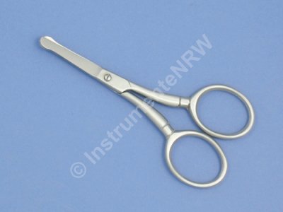 Pfotenschere Krallenschere Fellschere 9 cm – ABGERUNDET – Gebogene Schnittfläche - 2