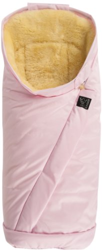 Preisvergleich Produktbild Kaiser 67216221 Lammfellfußsack Coosy Fell medizin, rosaglitzer