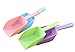 Produktbild ericotry 4 Stück Mehrzweck-Küchenschaufel aus Kunststoff für Süßigkeiten, Dessert, Buffet, Eiweißpulver, EIS, Kaffee, Tee, Farbe zufällig