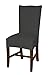 Bellboni - chair covers, fitted cover, fitted chair cover, bi-elastic, stretch, anthracite