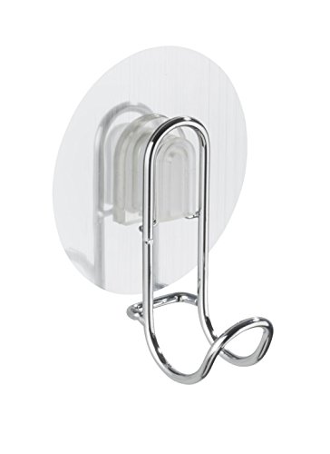Wenko 21573100 Static-Loc Wandhaken Osimo, Stahl, 8 x 10 x 4,5 cm, chrom - 2