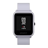 Xiaomi Mi Amazfit Bip Smartwatch Bluetooth Smart Armbanduhr mit GPS Echtzeit-Pulsmesser Wasserdicht Sport Fitness Tracker Unterstützung iOS und Android für Kinder Männer Frauen (Grau)