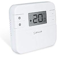 Salus RT310RF Wireless Thermostat, White : Amazon.co.uk: DIY u0026 Tools