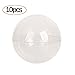 Produktbild Dee Plus Kunststoff Klare Runde Ball 10cm Weihnachtsbaum Kugeln Transparent Befüllbar Ornament Hängender Kugel Acrylkugeln Zum Befüllen DIY Ornamente Dekoration für Hochzeit Parteien Valentinstag