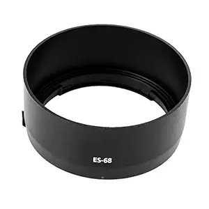 Boosty ES-68 Bayonet Mount Lens Hood Compatible with Canon EF 50mm F/1.8 STM Lens (ES-68 Lens Hood)