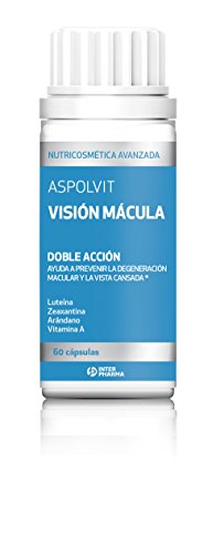 Aspolvit 167658.0 Suplemento Visión Mácula, 60 Cápsulas