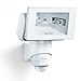 Produktbild Steinel Halogen-Strahler HS 150 DUO weiß, Keramikreflektor, 125 W Halogenstab, 240° Bewegungsmelder, 12 m Reichweite