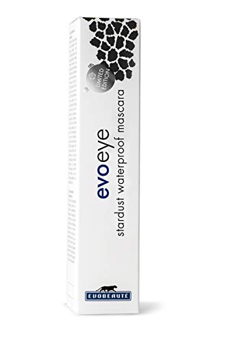 evoeye Stardust Waterproof Mascara - Contiene Polvo de diamante - Resistente al agua - (1x6ml)