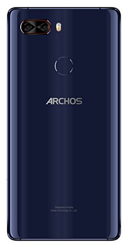 Archos Diamond Omega Smartphone da 128 GB, Blu Notte