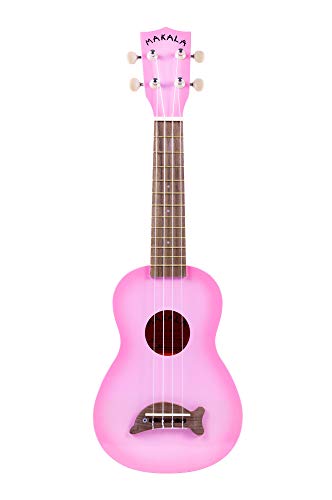 Kala MKSDRS - Ukelele, clavijero de engranajes, color rosa Sombreado