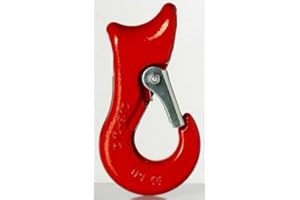 HZ HEBEN-ZURREN Seilgleithaken mit Sicherung für 13mm Seil 3000daN 3000kg 3t Güteklasse 8