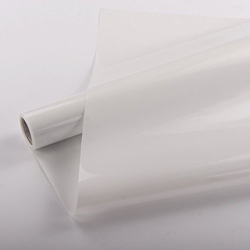 TECKWRAP Prämie Nein-Kleben 3D Statisch Dekorative Privatsphäre Fenster Film Weiß Mattiert 3ft X 6.5ft (90 x 200cm) - 6