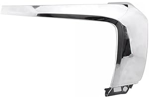 HONSEADEK Front Chrome Trim Bumper, Front Bumper Trim Chrome Replacement For Mitsubishi Outlander 2016-2020, Front Bumper Trim Cover