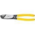 Klein Tools 63028 Cable Cutter, Made in USA, Coaxial Cable Cutter cuts up to 3/4-Inch Aluminum and Copper Coaxial Cable with One-Hand Shearing