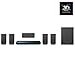 Produktbild SONY 3D-Heimkinosystem BDV-E2100 + HDMI-Kabel F3Y021BF2M - 2 m