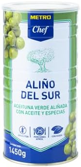 Chef Aceituna aliño sur lata (750 g)