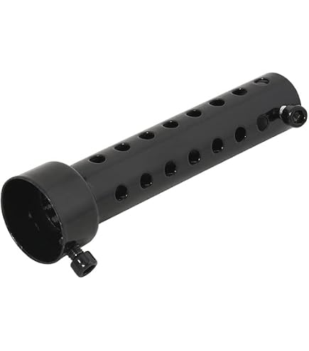 Silenziatore di scarico per moto da 45 mm, colore argento, 1
