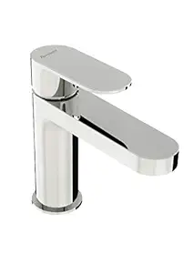 Parryware T4202A2 Brass Pillar Tap, Silver, Polished Finish