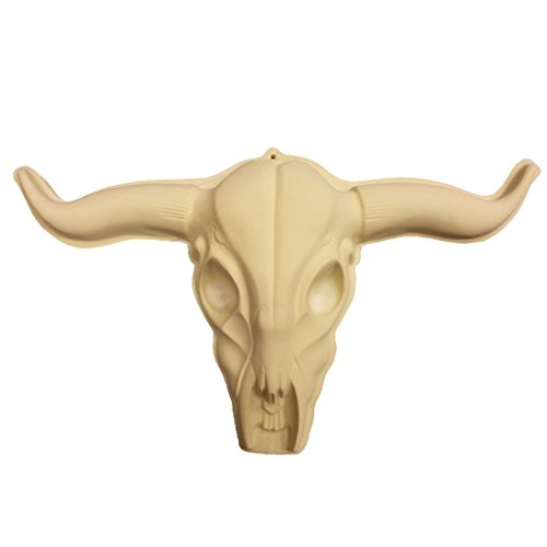 Büffel Schädel Deko Stierkopf 75 cm Büffelschädel Raumdekoration Bullenschädel Wandschmuck Cowboy Wanddeko Western Dekoration
