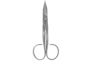 Gifaz Forbici per Unghie in Acciaio Inox Made in Italy: per Manicure e Pedicure, Lame Temperate Doppiouso, Lunghezza 9 Cm,
