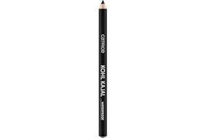 ‎CATRICE Catrice Kohl Kajal Waterproof, Nr. 010 Check Chic Black, schwarz, definierend, schimmernd, glänzend, vegan, wasserfest, Mikroplastik Partikel frei (0,78g)
