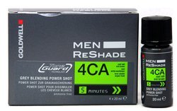 Goldwell for Men Reshade Grauhaarkaschierung 4CA CFM 4 Shots x 20 ml, 1er Pack (1 x 80 ml)