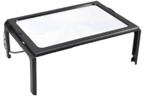 Accessotech Giant Large Hands Free Magnifying Glass With Light LED Magnifier For Reading Aid by Accessotech