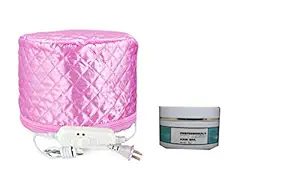 ZUNBELLA Hair Steamer Spa Cap Thermal Treatment Heating Cap with Temperature Control, Spa Cap, Hair Spa Cap, Hair Steamer Cap, Hair Steamer, Hair Spa Machine + (HAIR SPA CREAM FREE)