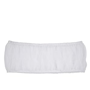 UKCOCO Jaula Protectora Guard Jaulas Accesorios pájaro Malla de semillas evita que el alpiste caiga al suelo (Blanco)