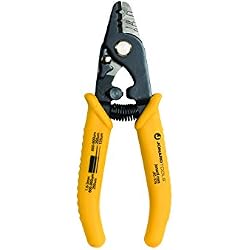 Jonard outils Jic-375 trois trou en fibre optique Stripper avec poignée TPR, 15,2 cm de long