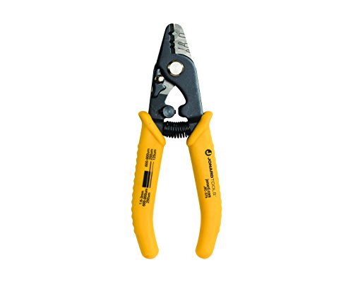 Jonard outils Jic-375 trois trou en fibre optique Stripper avec poignée TPR, 15,2 cm de long