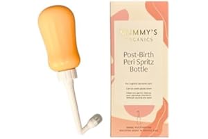 MUMMY’S ORGANICS Post Birth Perineal Wash Bottle Upside Down Squeezy Bottle Peri Recovery Intimate Portable Bidet Hospital Bag New Mum Maternity Essentials Post Birth Peri Spritz Bottle