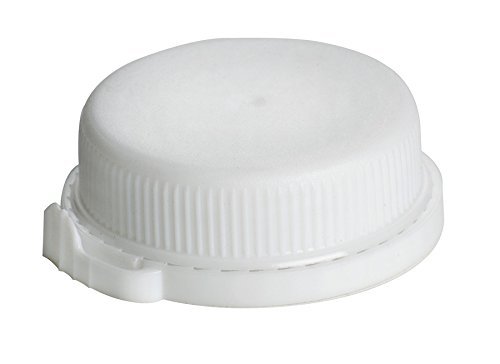 Preisvergleich Produktbild greenbox 216x Flaschendeckel / Menge passend für Abfüllflaschen 250ml / aus LDPE, weiß / vollständig recycelbar / mit Sicherheitslasche / Sicherheitsverschluss / zuverlässig schließend