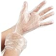 Latex Hand Gloves Biodegradable & 100% Compostable Disposable Hand Gloves | Pack Of 100 | Transparent & Disposable Gloves | Universal Size Gloves | For Gardening, Cleaning And Public Areas
