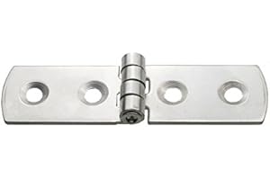 ARBO-INOX® - Cerniera - acciaio inox A2 - punzonata - 75 x 20 - antiruggine