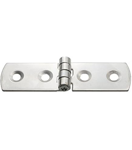 Fermeture à Charnière Inox 104 Mm Pour Coffre - Avec Clé, Fabriqué En France FP INOX