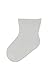 3 Pairs of Cotton Baby Ankle Socks (3-5.5, White) - UK Made